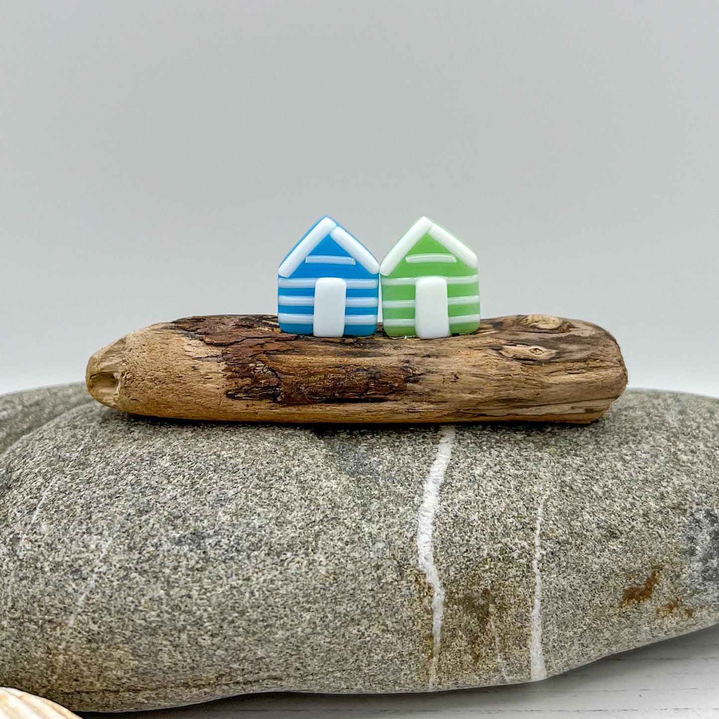 Small Driftwood Beach Huts
