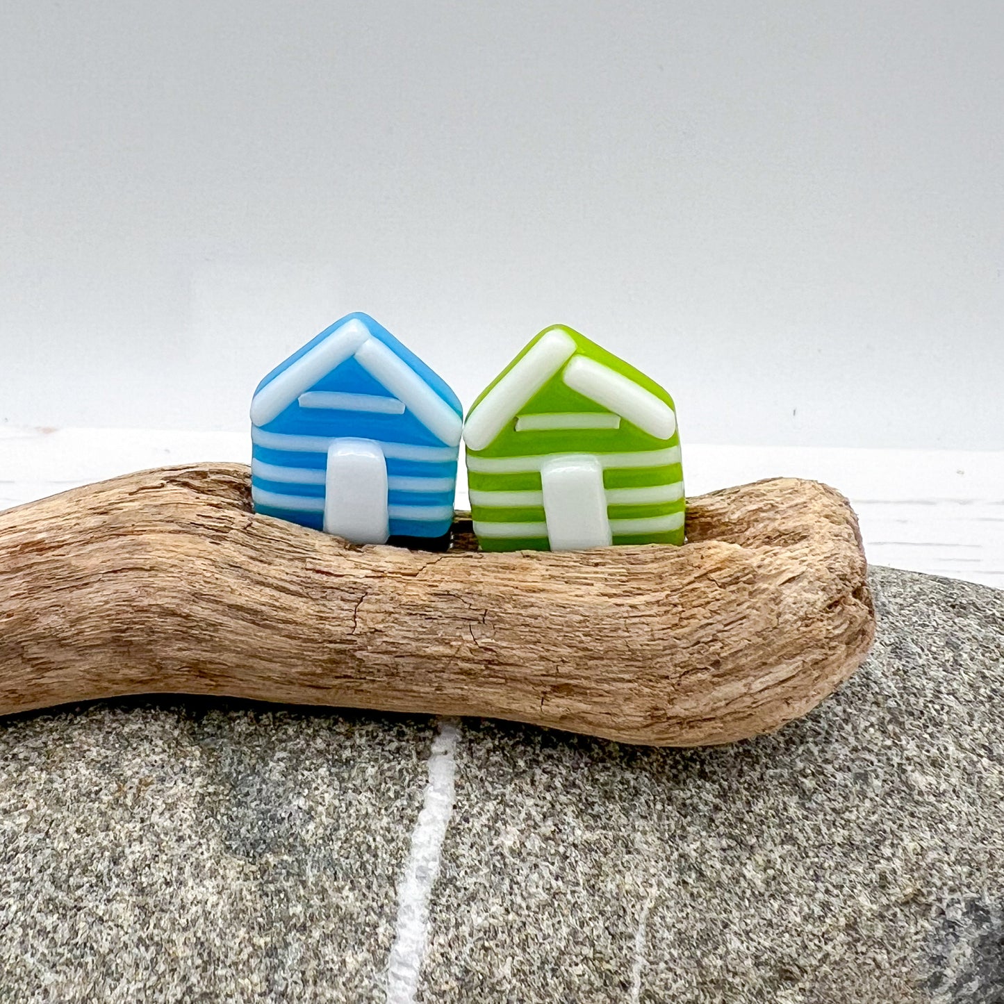 Small Driftwood Beach Huts