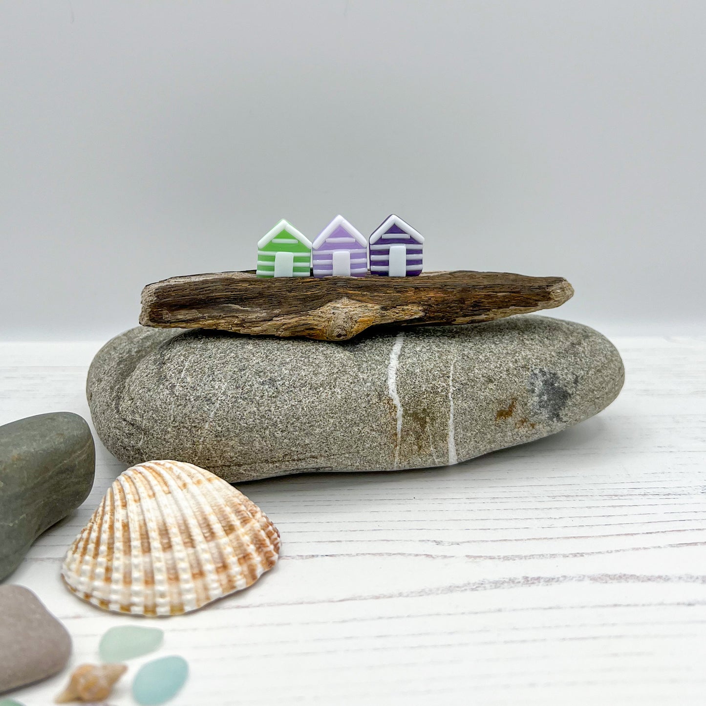 Medium Driftwood Beach Huts