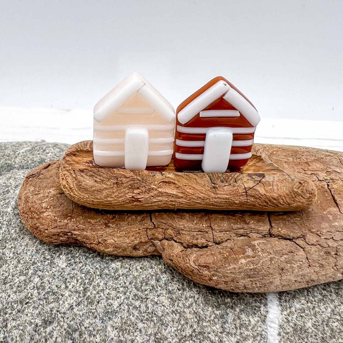 Small Driftwood Beach Huts