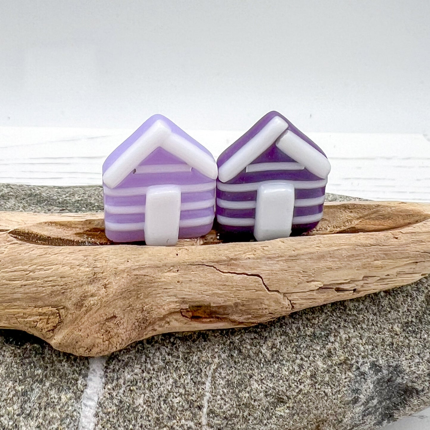 Small Driftwood Beach Huts