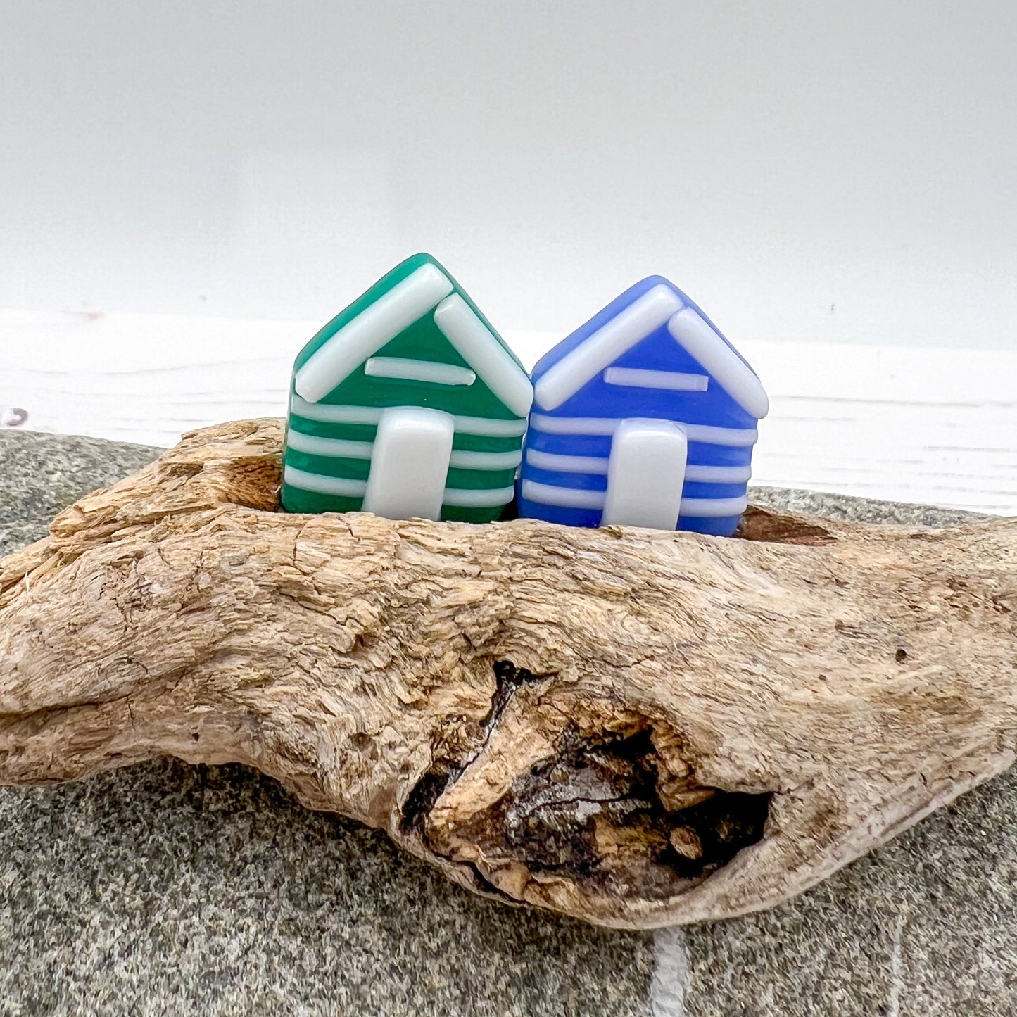 Small Driftwood Beach Huts