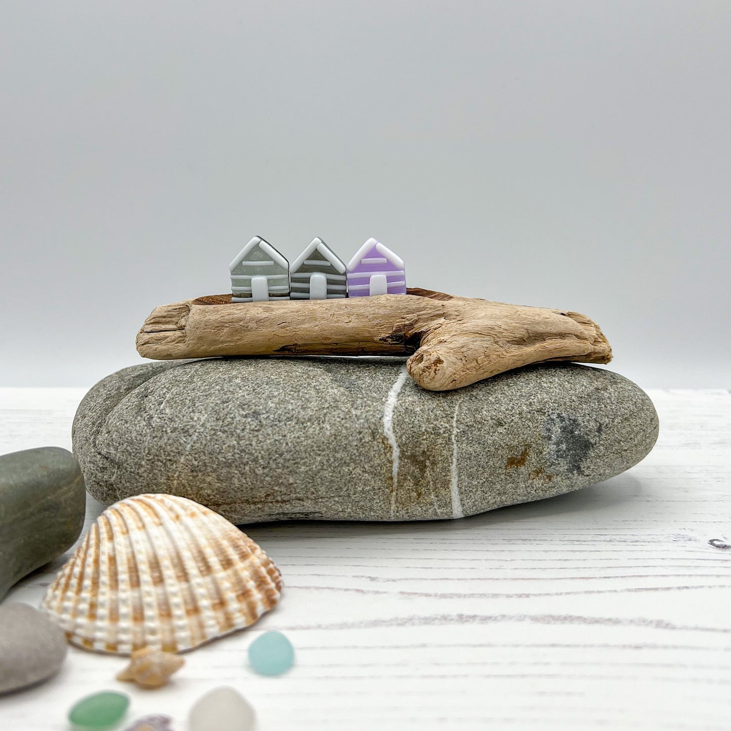 Medium Driftwood Beach Huts
