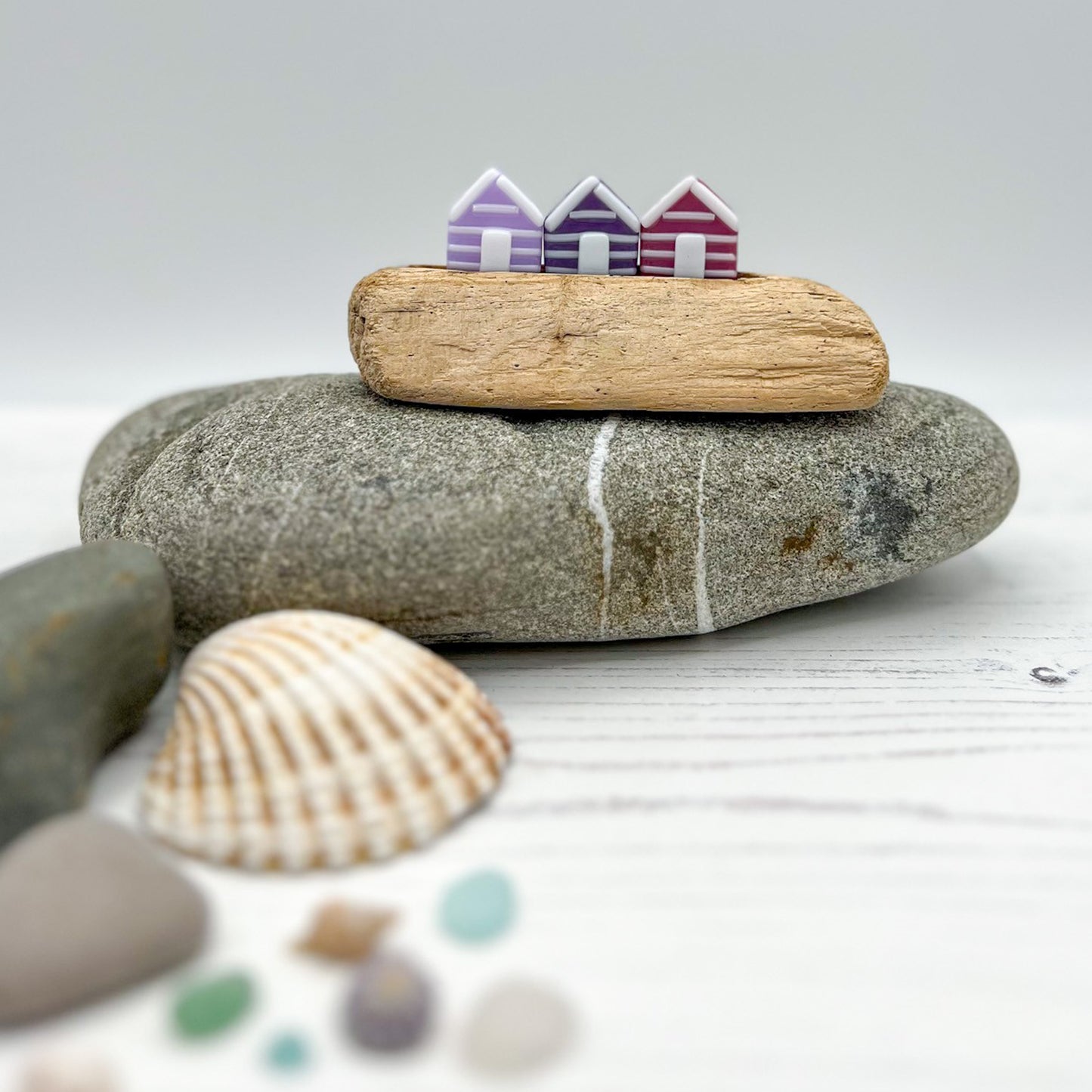 Medium Driftwood Beach Huts