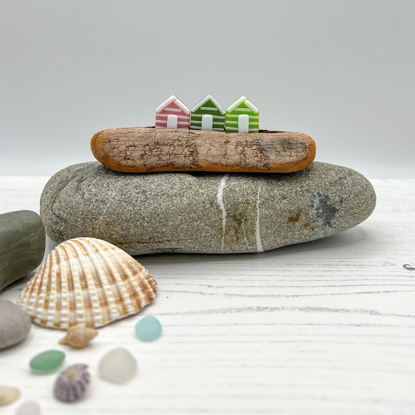 Medium Driftwood Beach Huts