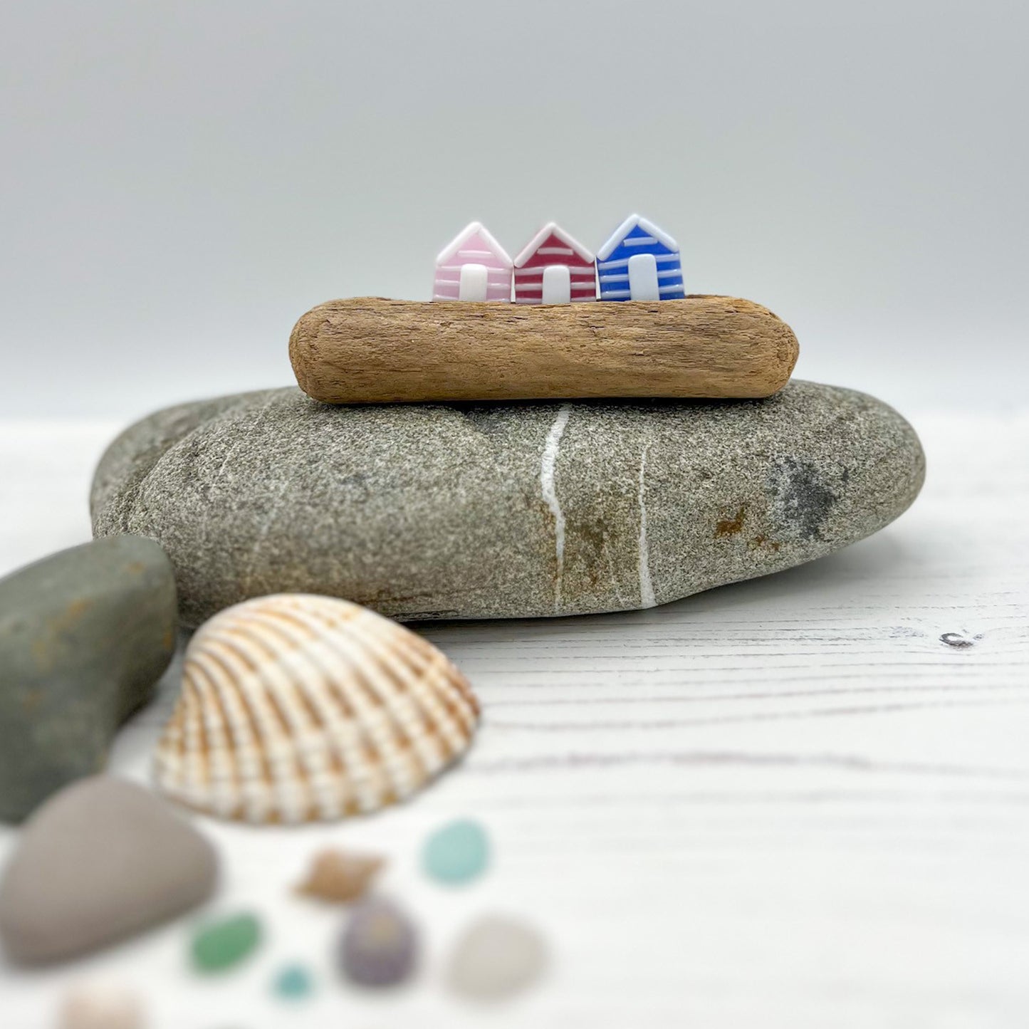 Medium Driftwood Beach Huts