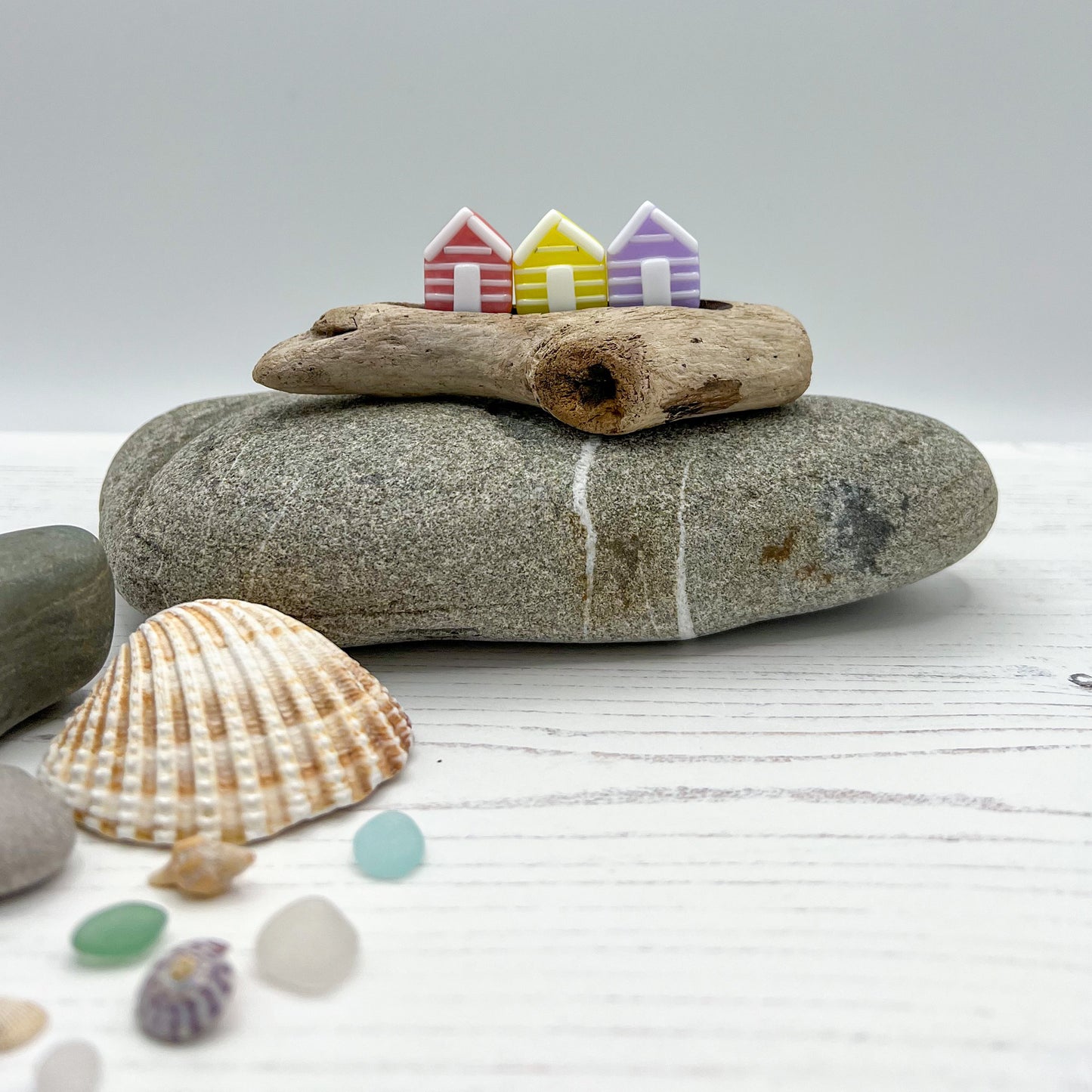 Medium Driftwood Beach Huts