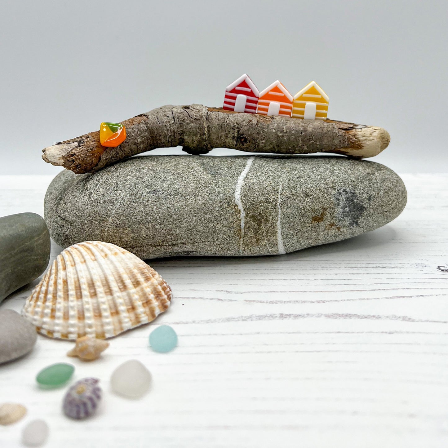 Medium Driftwood Beach Huts