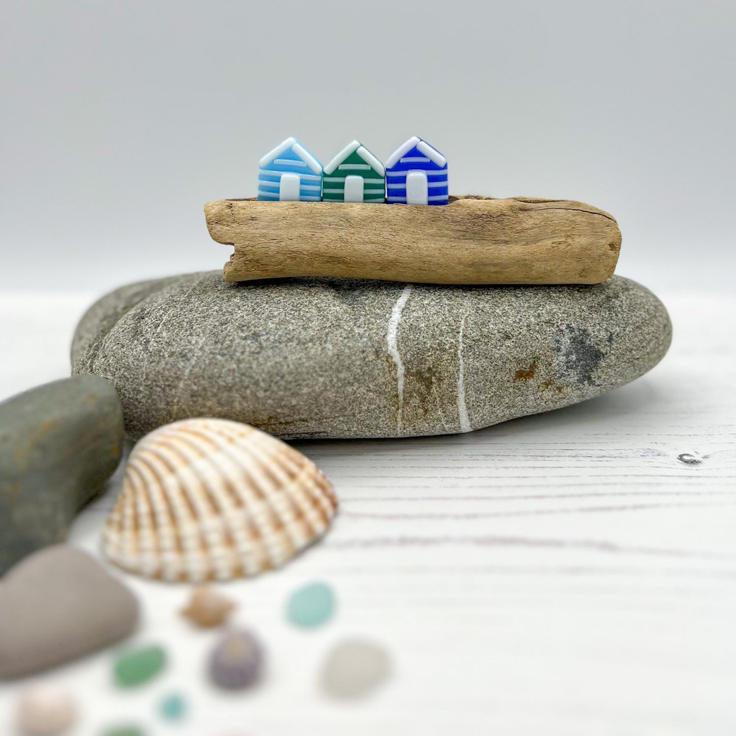 Medium Driftwood Beach Huts