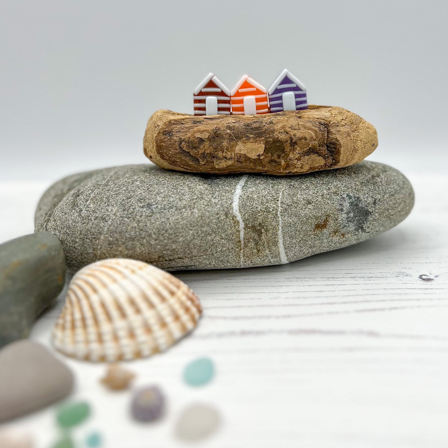 Medium Driftwood Beach Huts