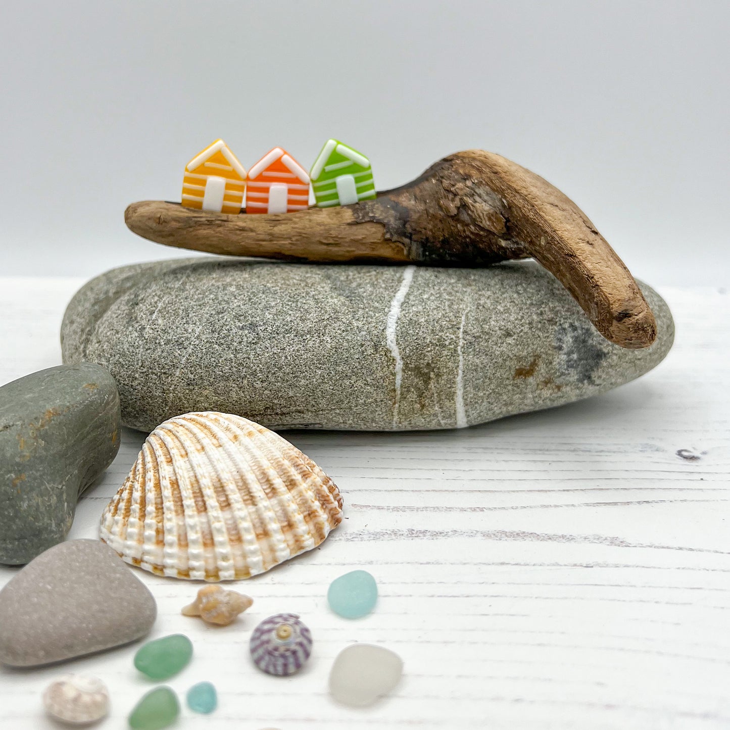 Medium Driftwood Beach Huts