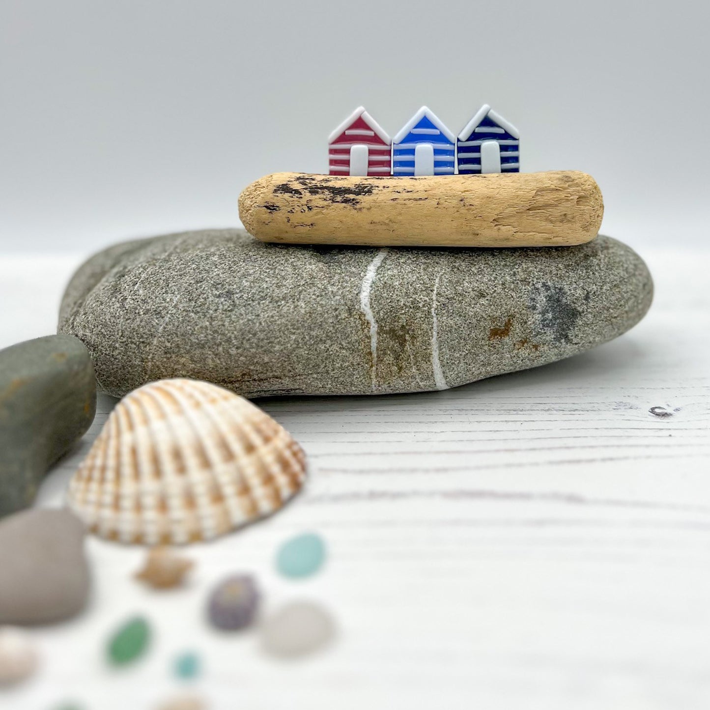 Medium Driftwood Beach Huts