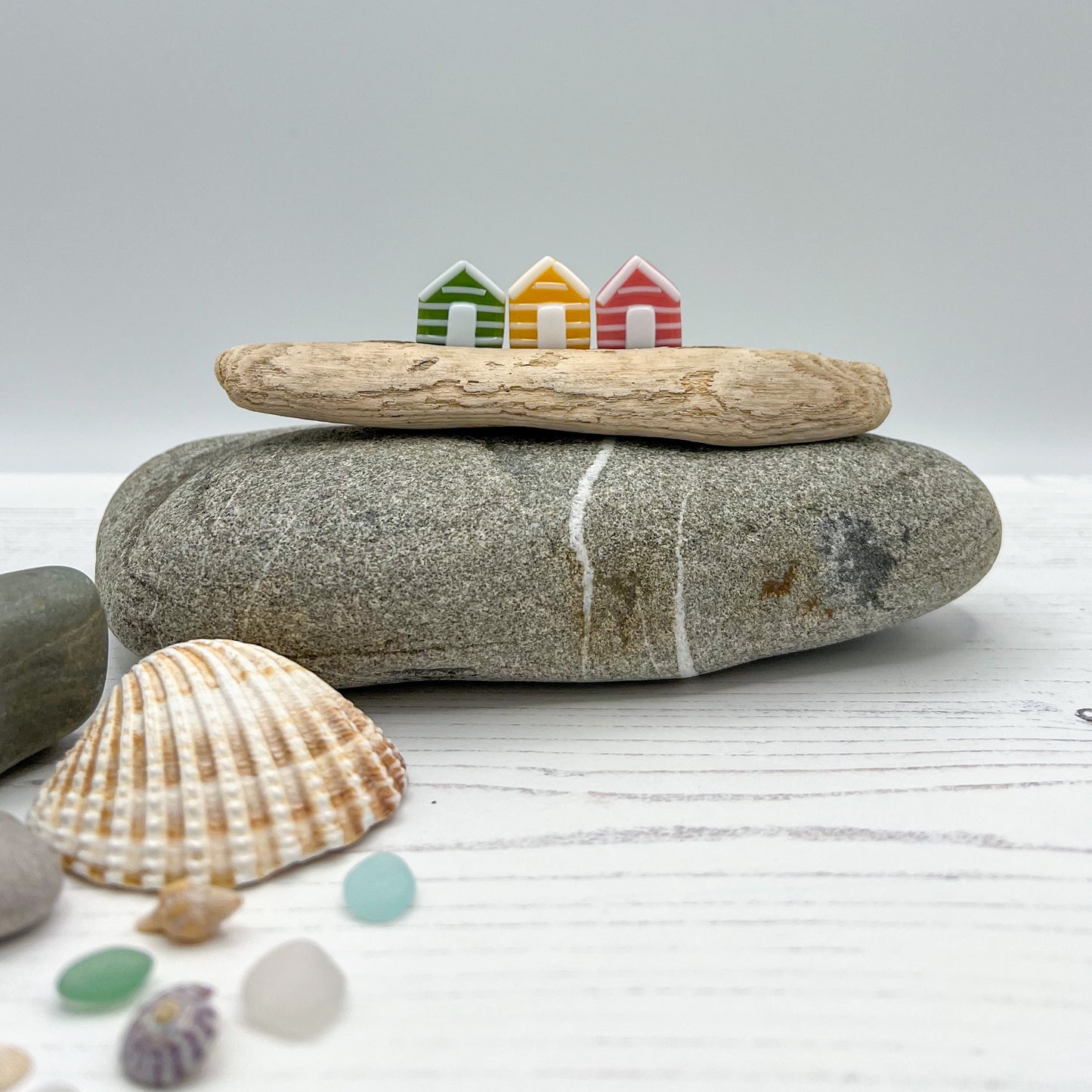 Medium Driftwood Beach Huts