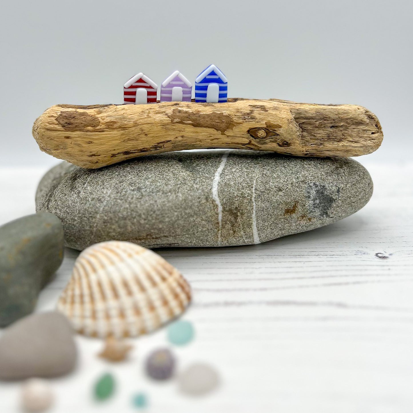 Medium Driftwood Beach Huts