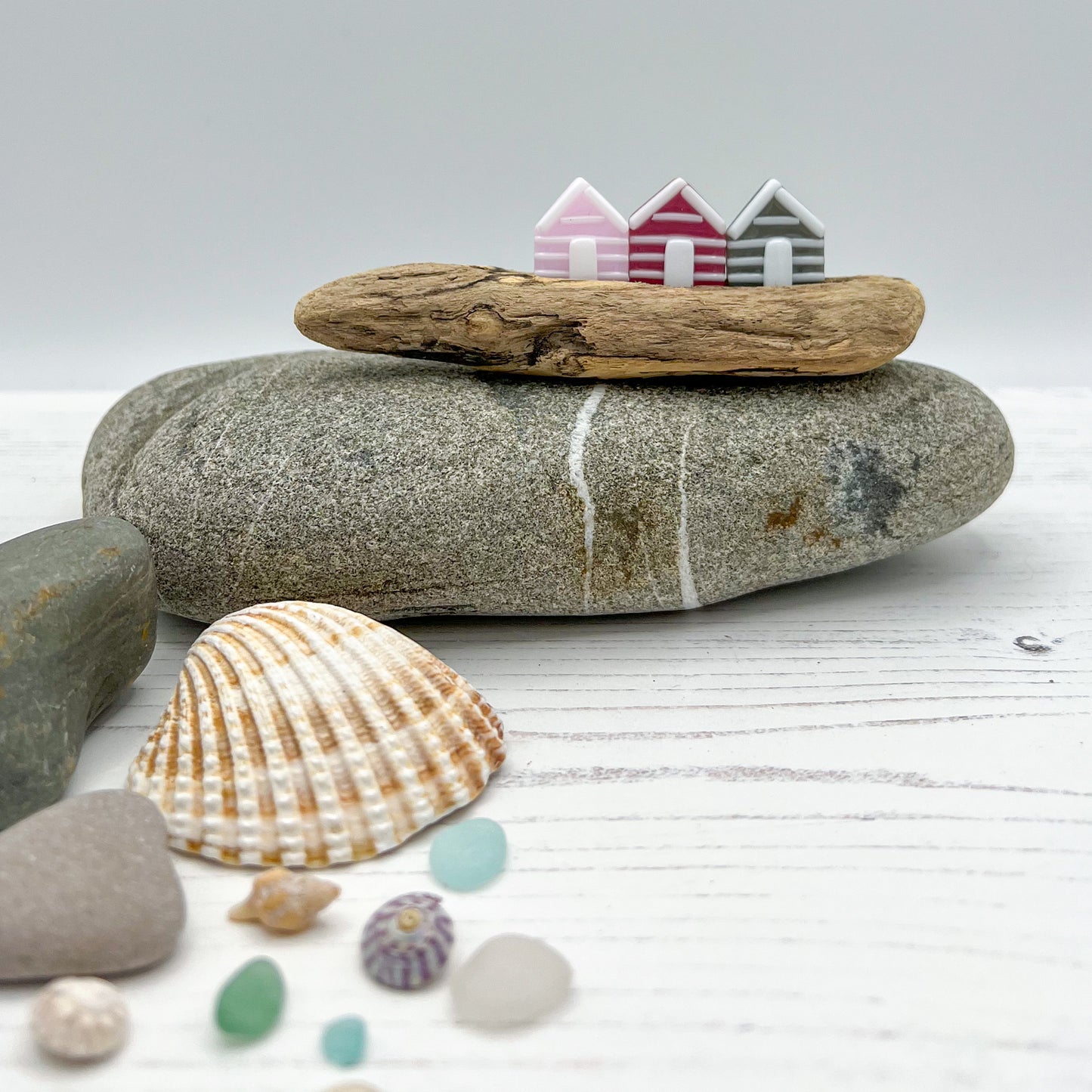 Medium Driftwood Beach Huts