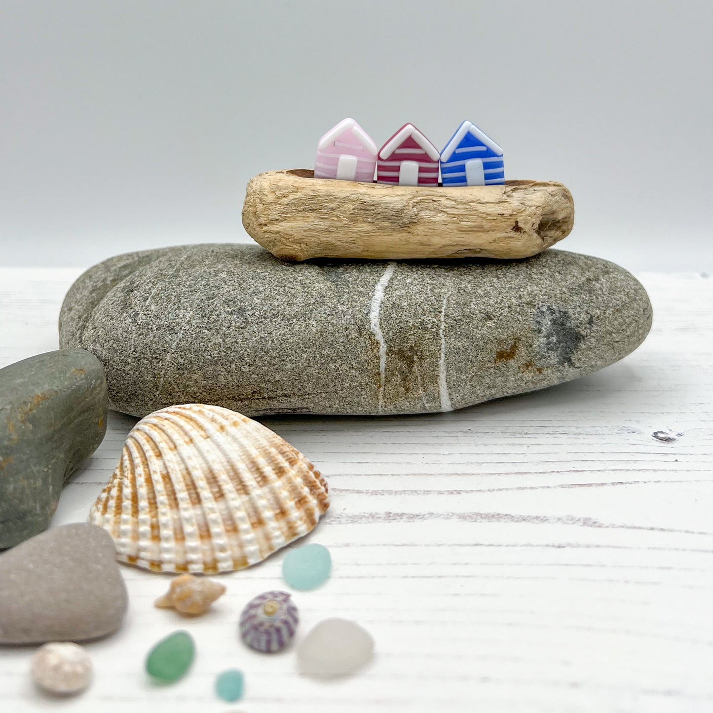 Medium Driftwood Beach Huts
