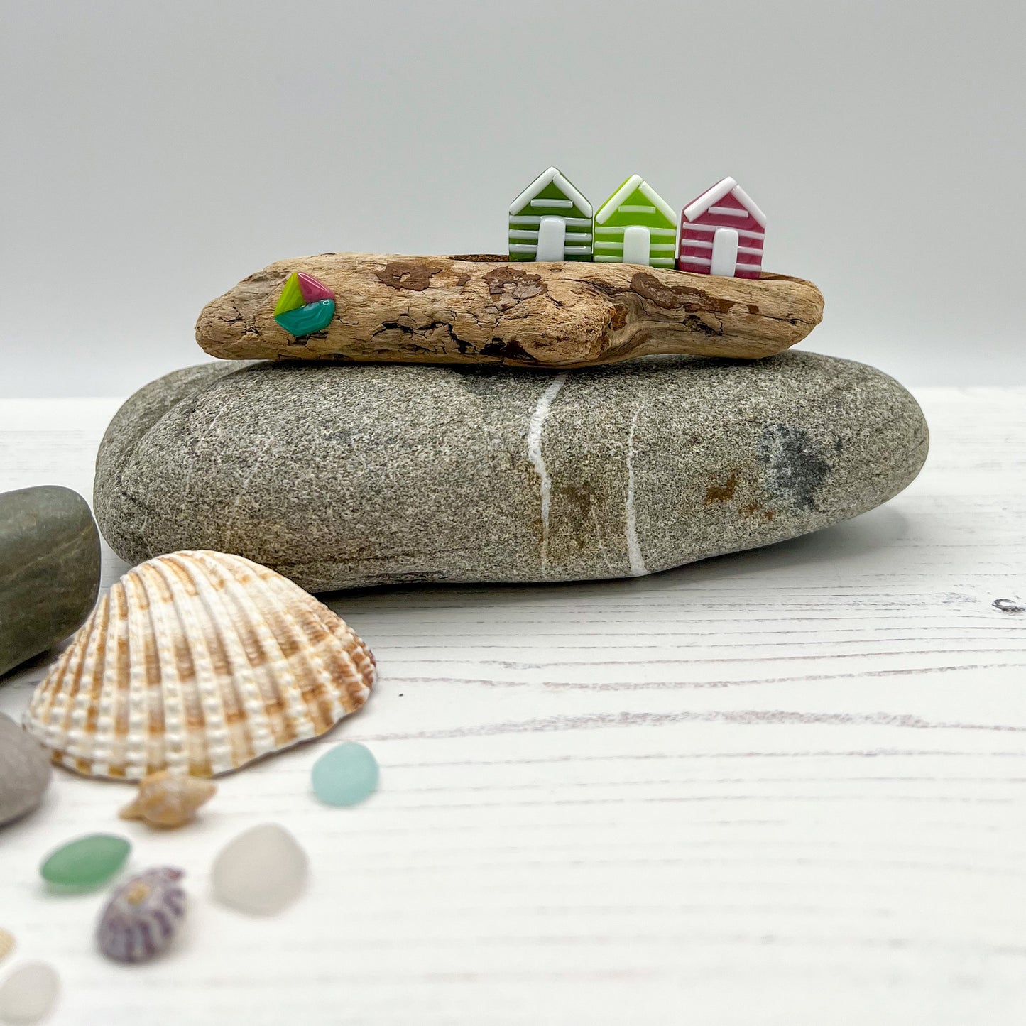 Medium Driftwood Beach Huts