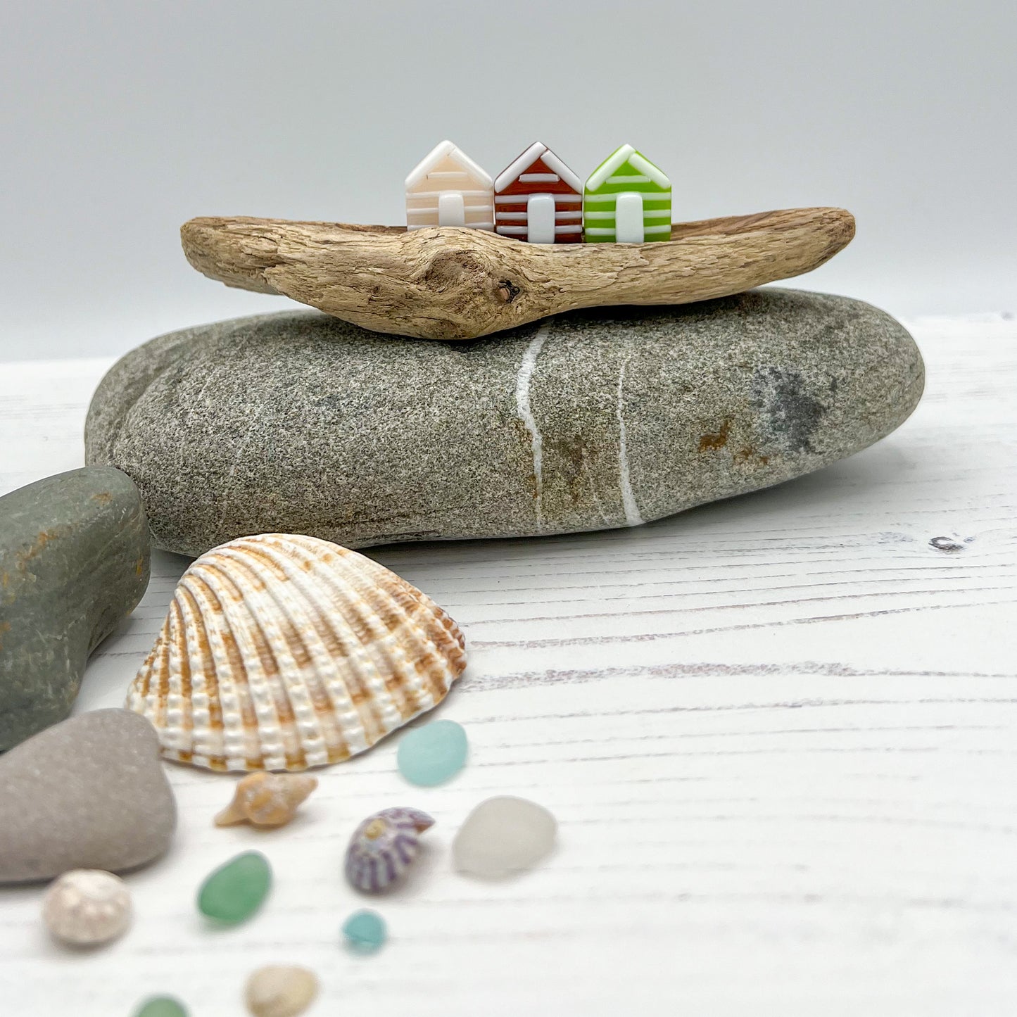 Medium Driftwood Beach Huts