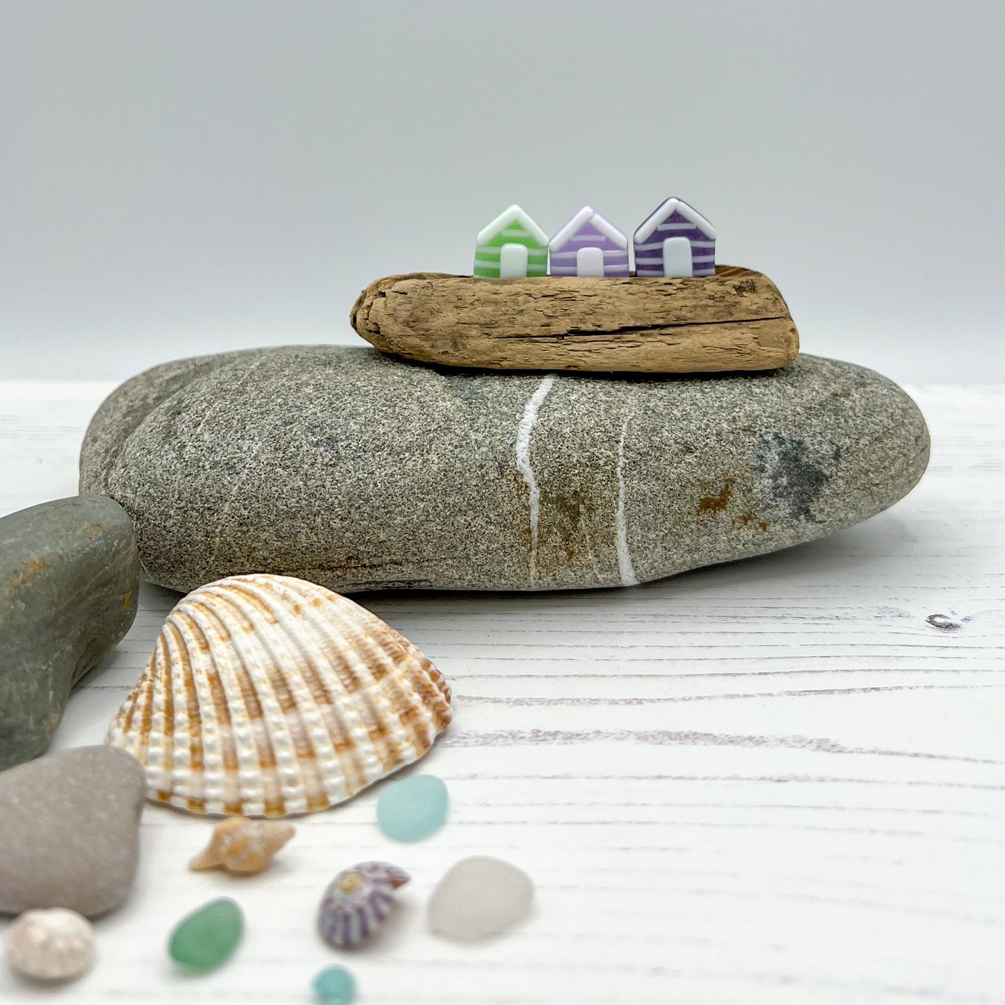 Medium Driftwood Beach Huts