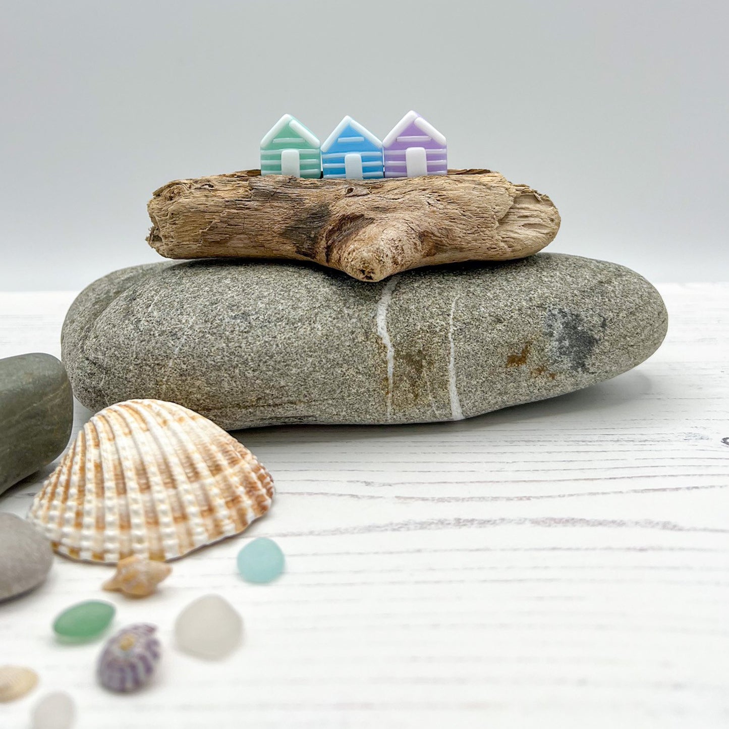 Medium Driftwood Beach Huts