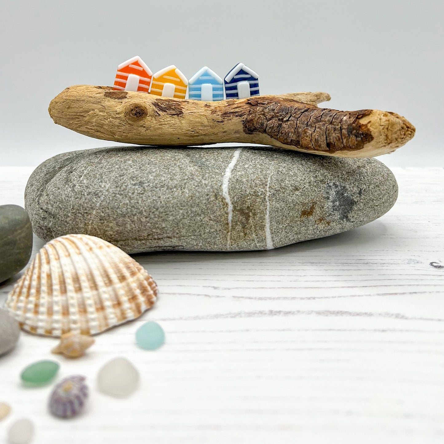 Medium-Large Driftwood Beach Huts
