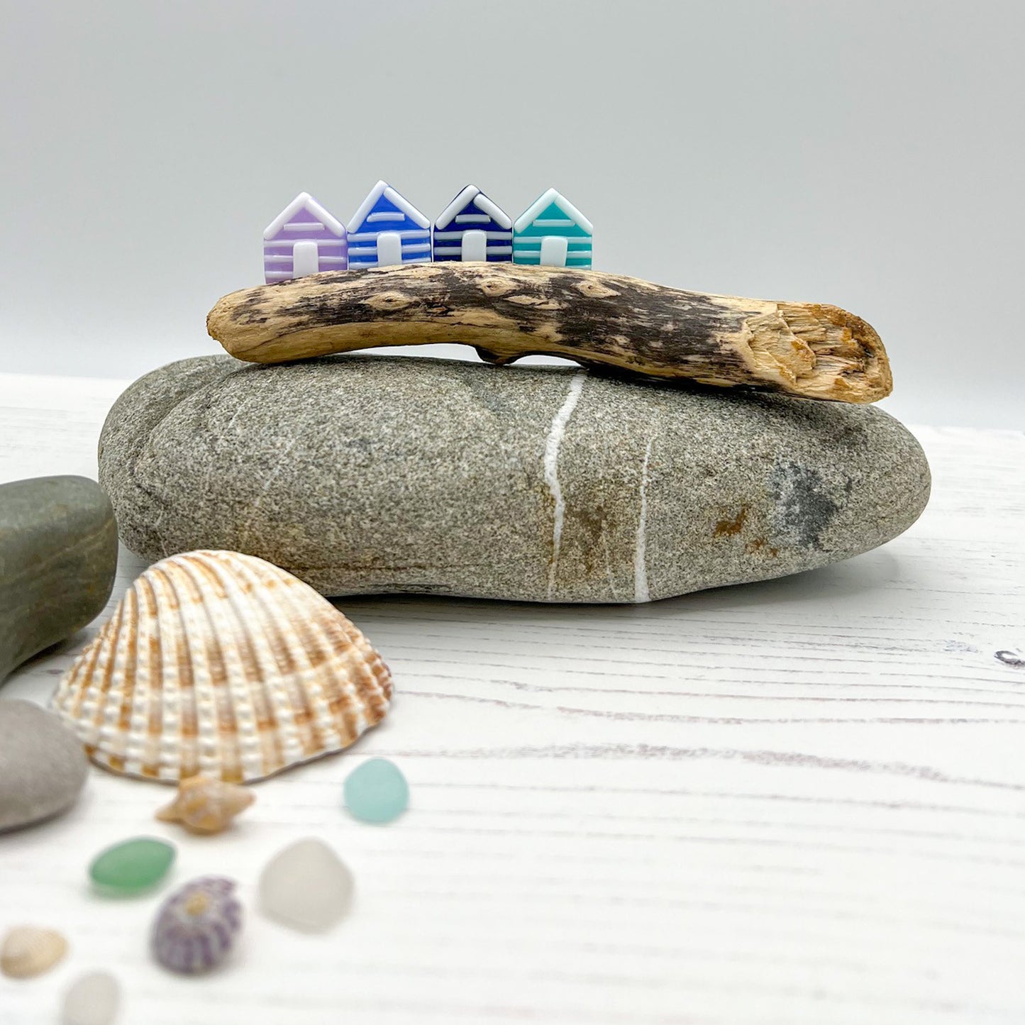 Medium-Large Driftwood Beach Huts