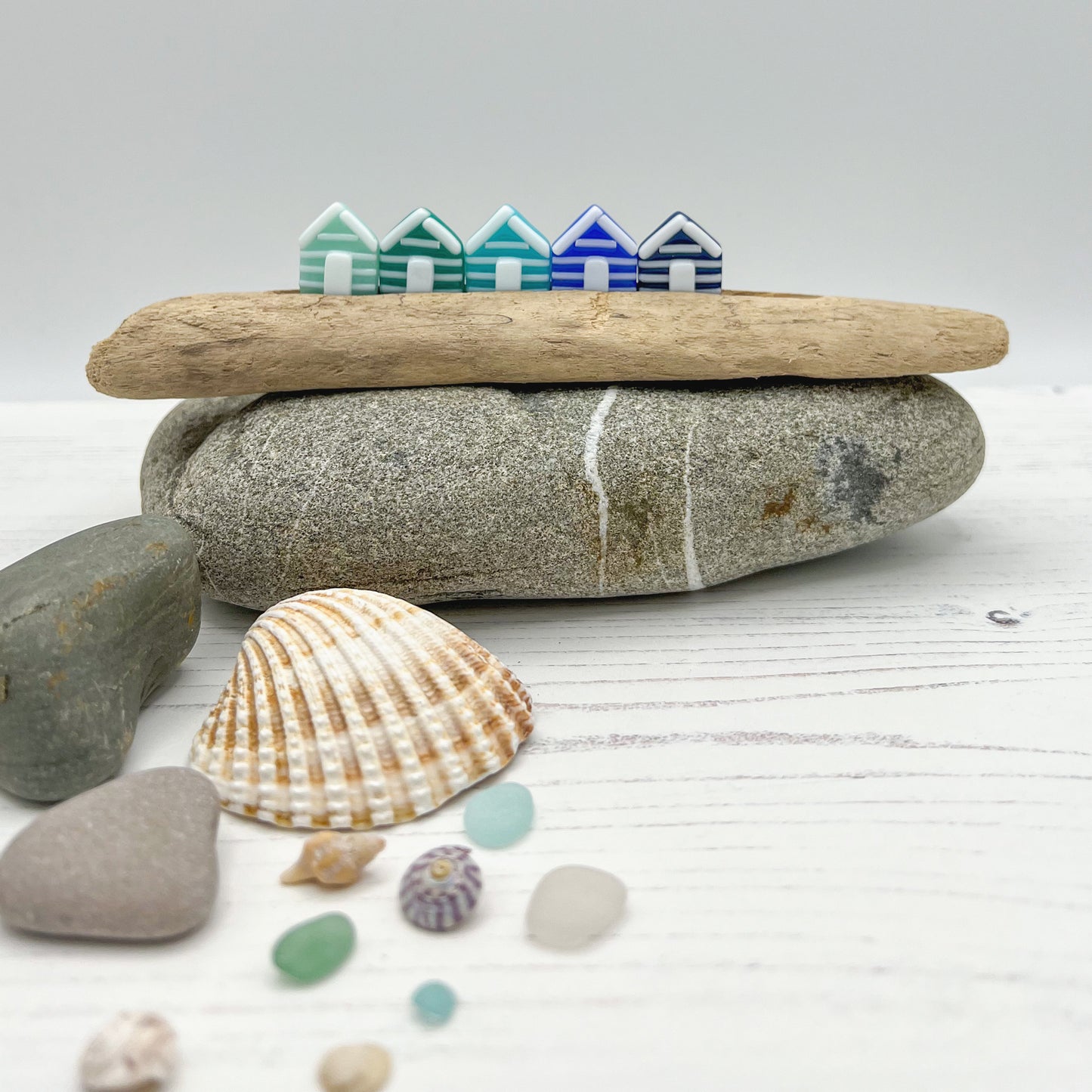 Large Driftwood Beach Huts