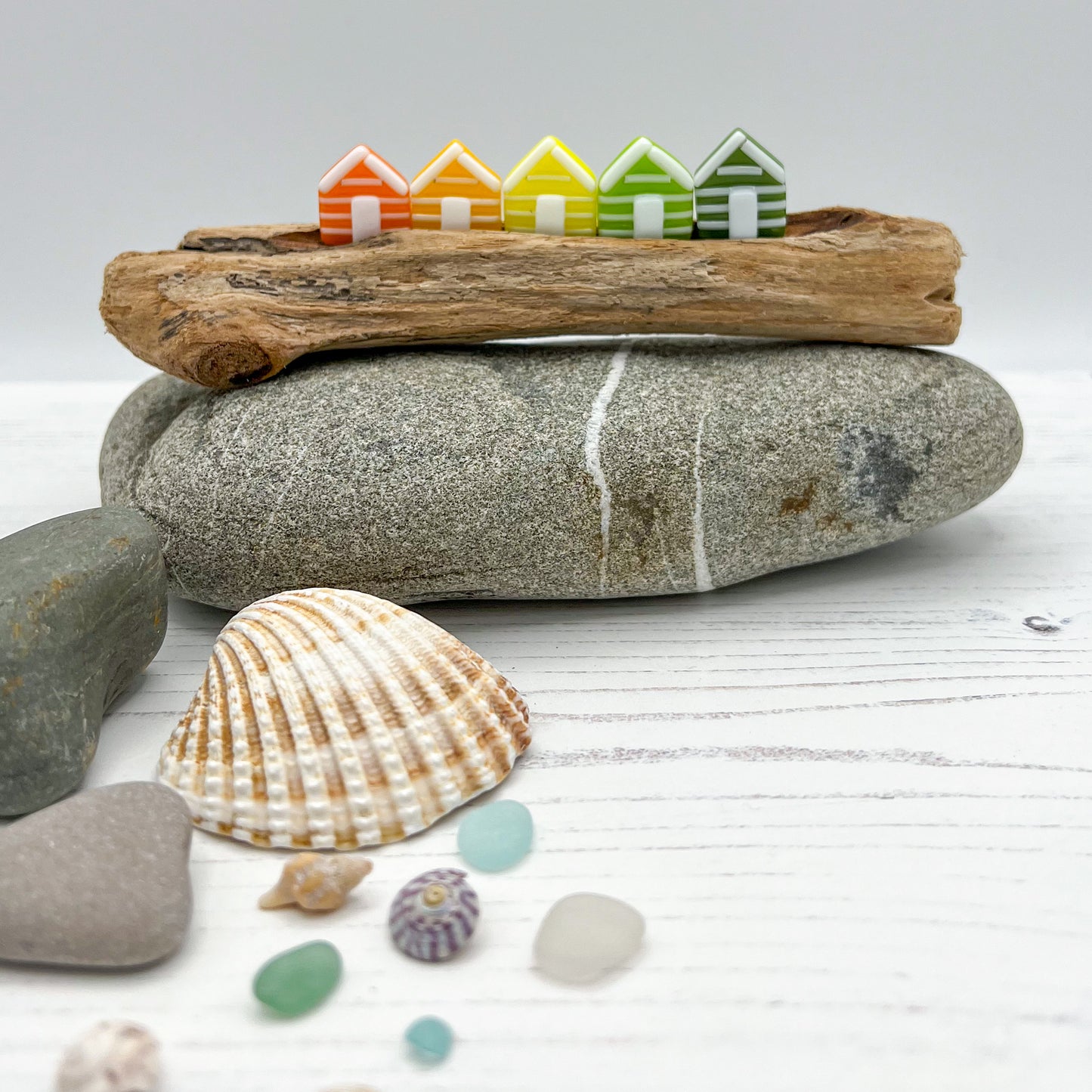 Large Driftwood Beach Huts