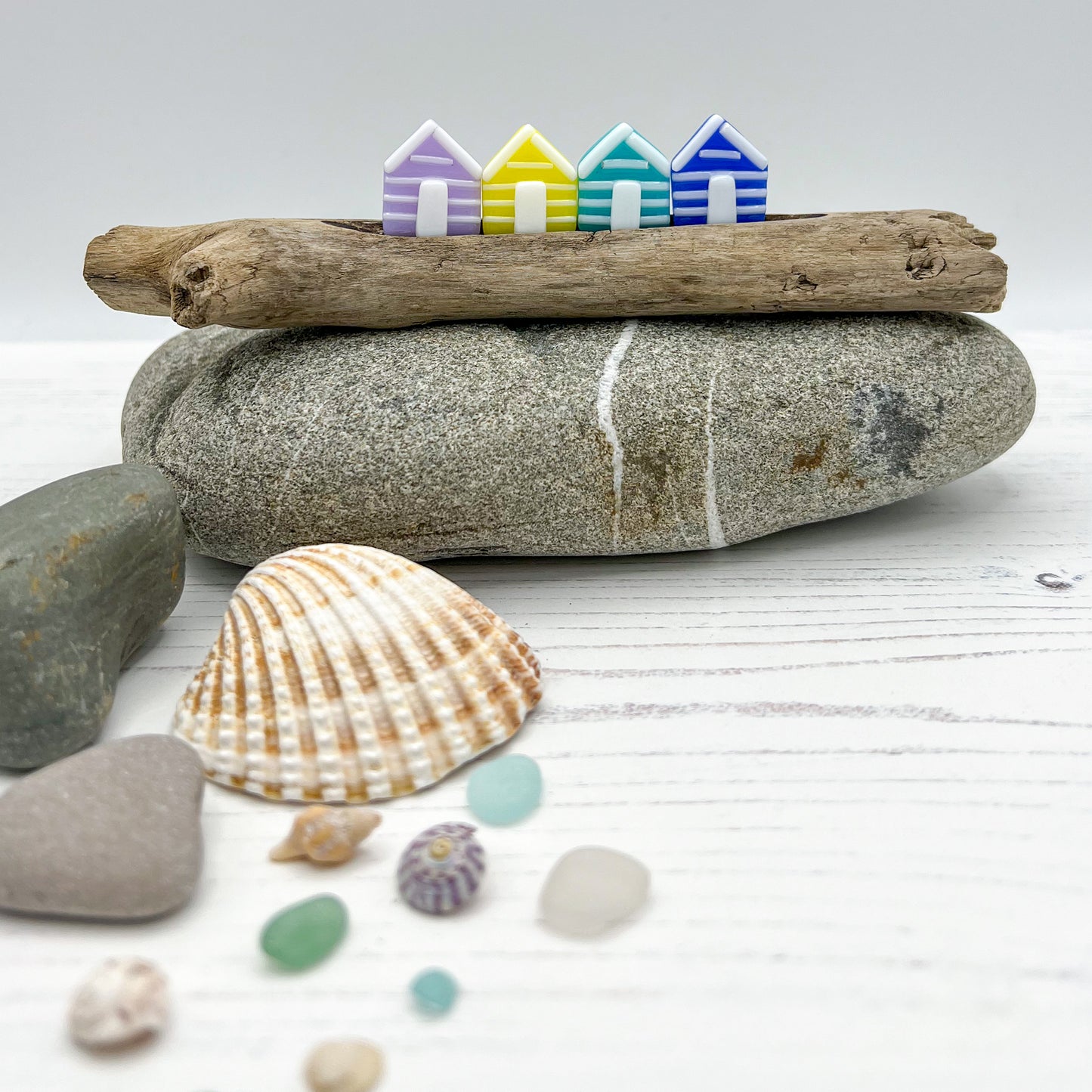 Large Driftwood Beach Huts