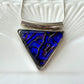 Twinkle Triangle Blue Necklace