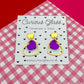 Delicate Hearts Acrylic Earrings