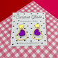 Delicate Hearts Acrylic Earrings