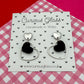Delicate Hearts Acrylic Earrings