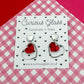 Delicate Hearts Acrylic Earrings