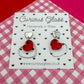 Delicate Hearts Acrylic Earrings