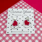 Delicate Hearts Acrylic Earrings