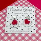 Delicate Hearts Acrylic Earrings