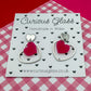 Delicate Hearts Acrylic Earrings