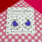 Delicate Hearts Acrylic Earrings