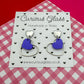 Delicate Hearts Acrylic Earrings