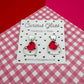 Delicate Hearts Acrylic Earrings