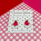Delicate Hearts Acrylic Earrings