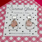 Delicate Hearts Acrylic Earrings