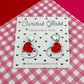 Delicate Hearts Acrylic Earrings