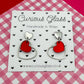 Delicate Hearts Acrylic Earrings
