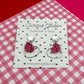 Delicate Hearts Acrylic Earrings