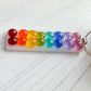 Rainbow Bubble Glass Necklace