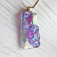 Lilac Bubble Dichroic Glass Necklace