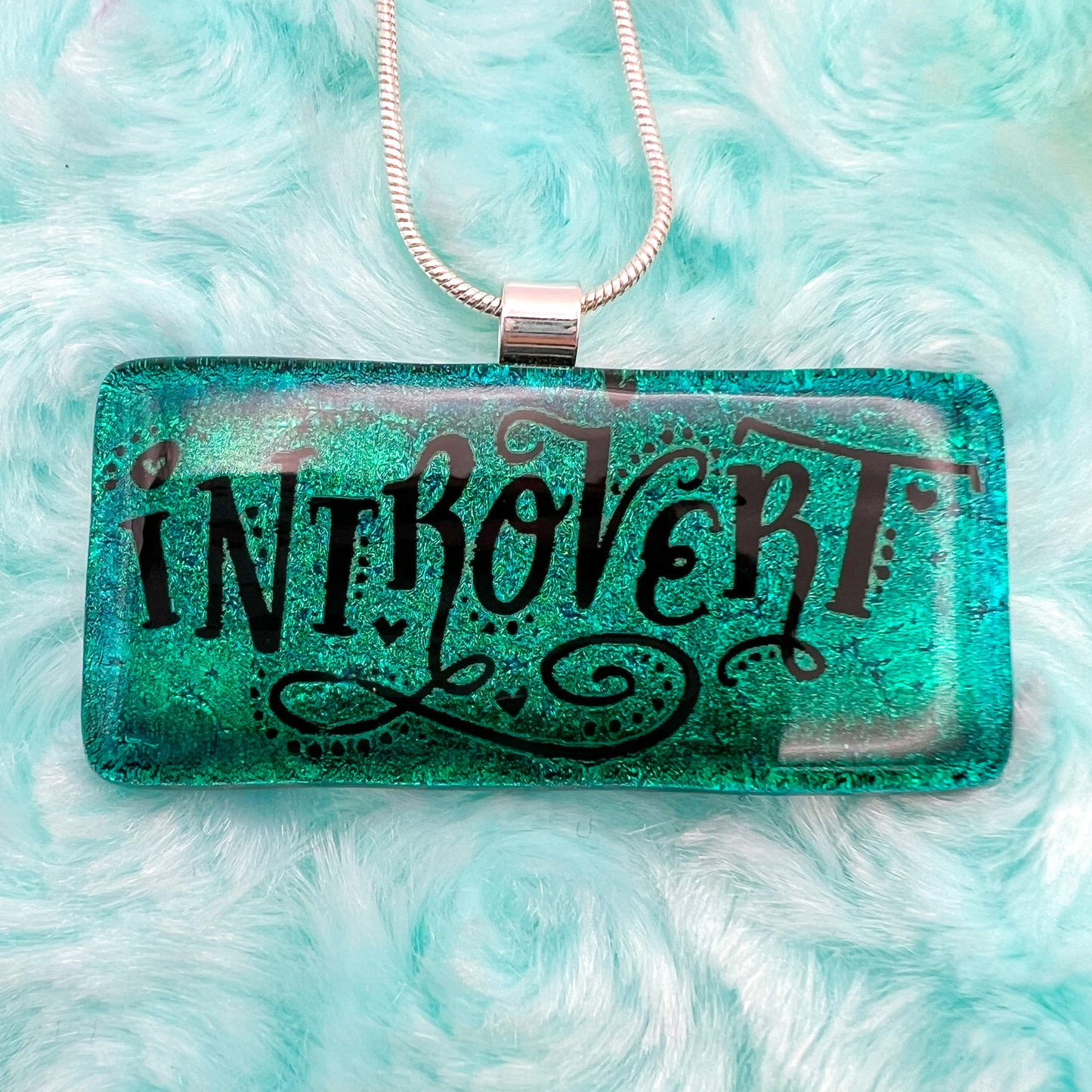 Introvert Glass Necklace