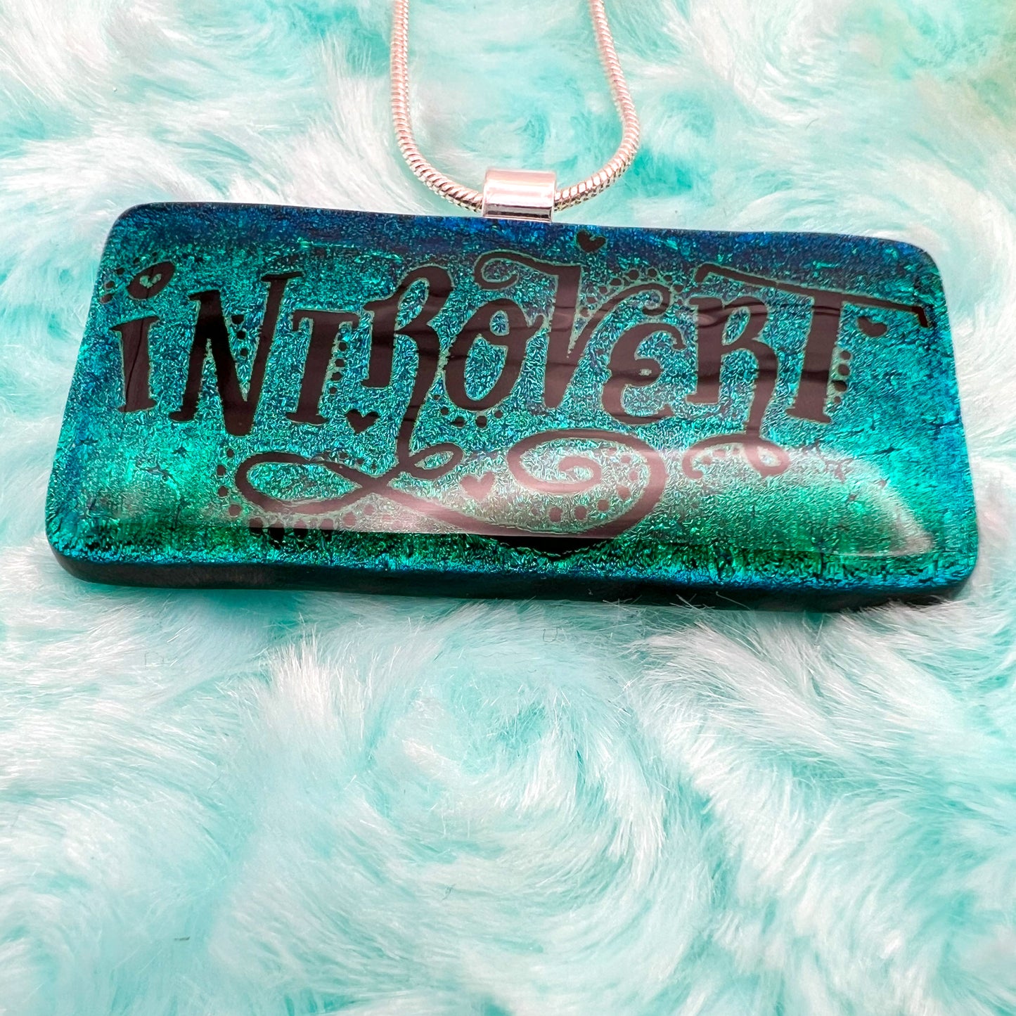 Introvert Glass Necklace
